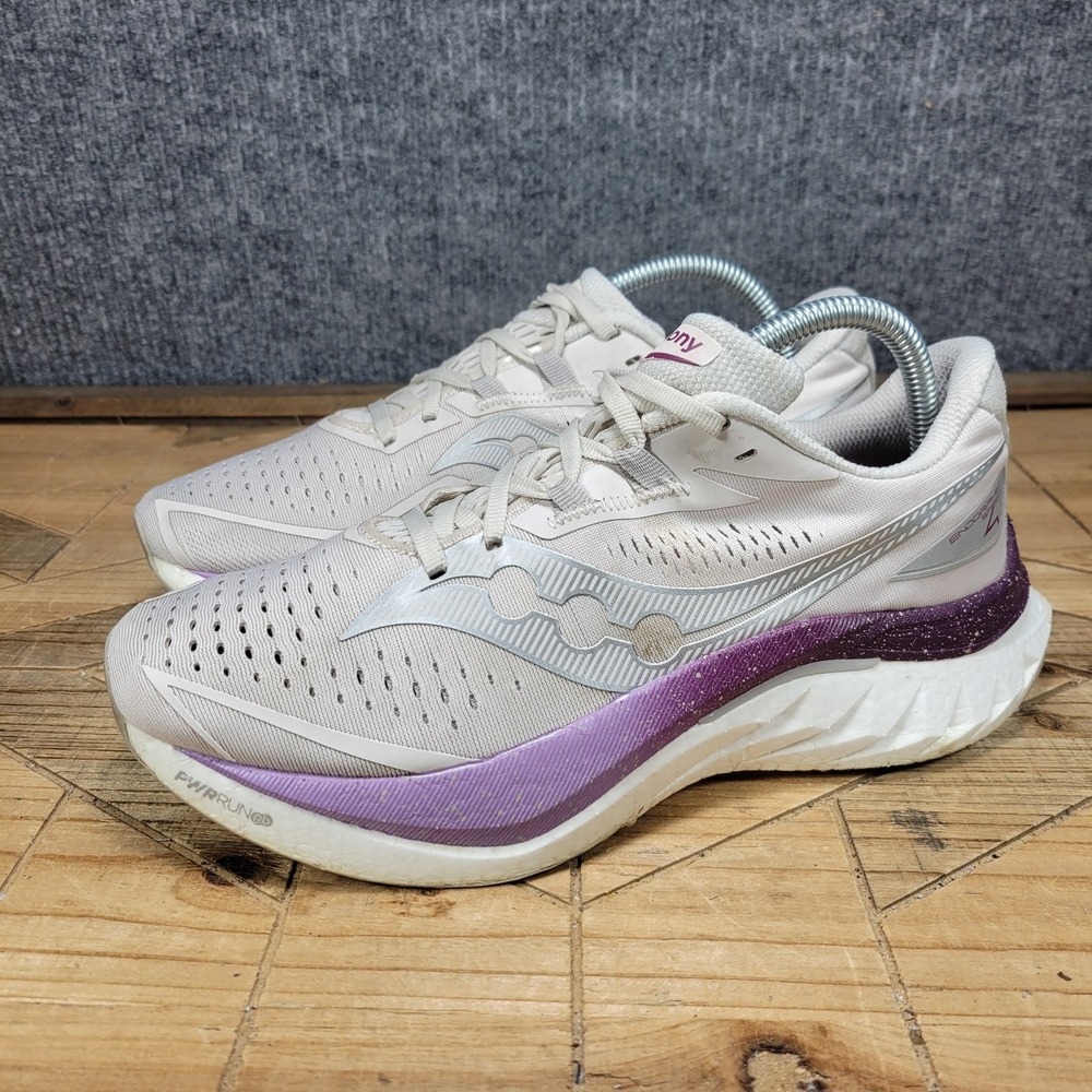 Saucony Women's Endorphin Speed 4 'Moon Plum' Size 9.5 Running Shoe Sneaker Jog - Picture 2 of 13